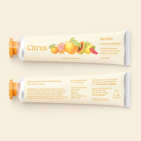 Natural Prebiotic Toothpaste- Citrus