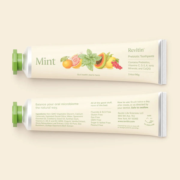 Natural Prebiotic Toothpaste- Mint